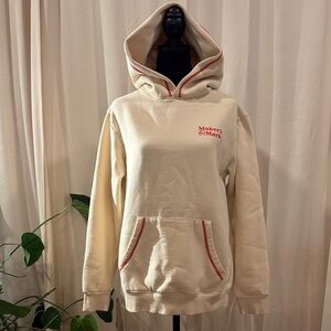 Cream Hoodie Sweatshirt